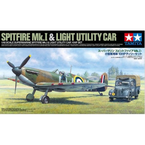 1/48 Spitfire Mk.I & Tilly 10HP