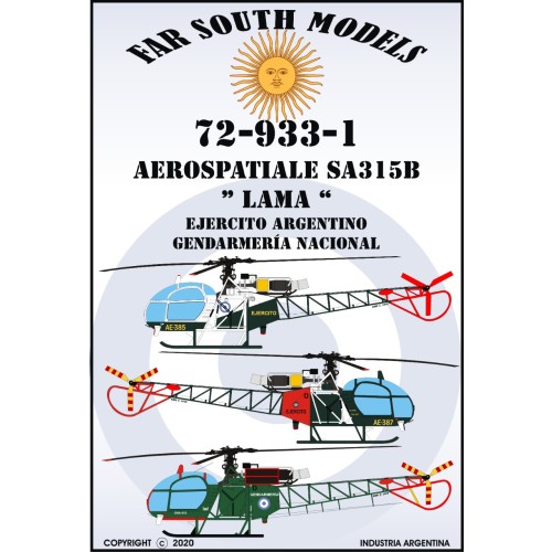 AEROSPATIALE SA315B LAMA - EA - GNA