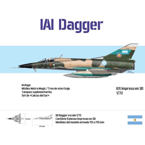 IAI DAGGER 1/72 3D