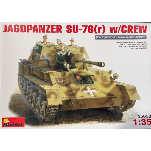 JAGDPANZER SU-76(r) w/CREW