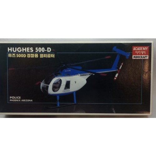 HUGHES 500-D POLICE + MOTO
