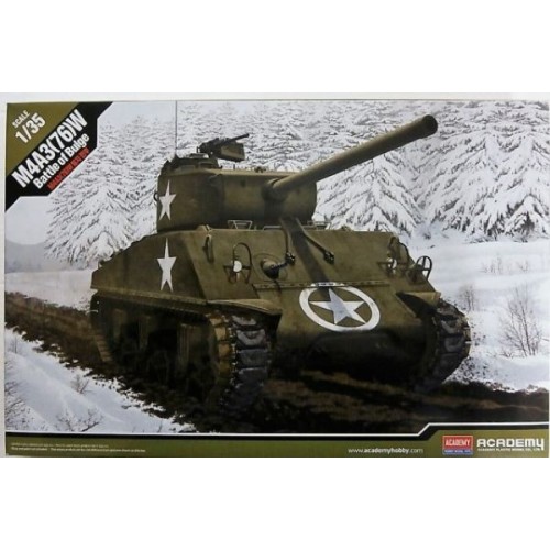 M4A3 Sherman (76)W Battle of Bulge