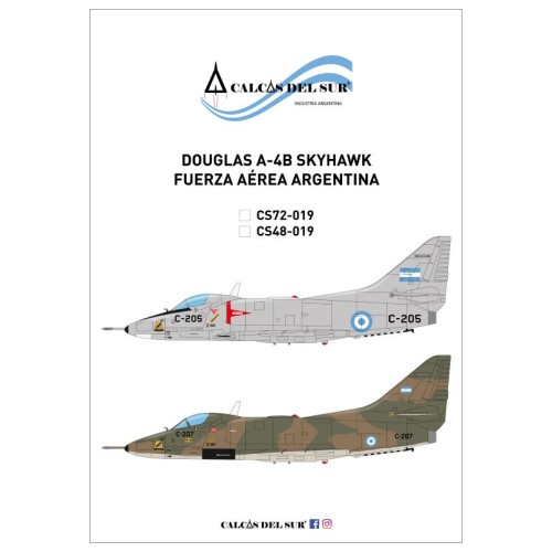 MCDONNELL DOUGLAS A-4B FAA - CALCAS 1/48