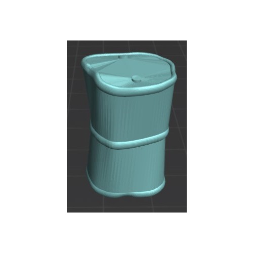 Tambor de 200 litros dañado (x1)