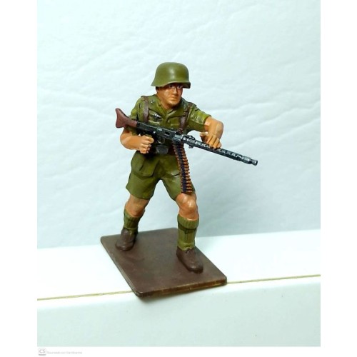 Soldado Afrikakorps con MG34