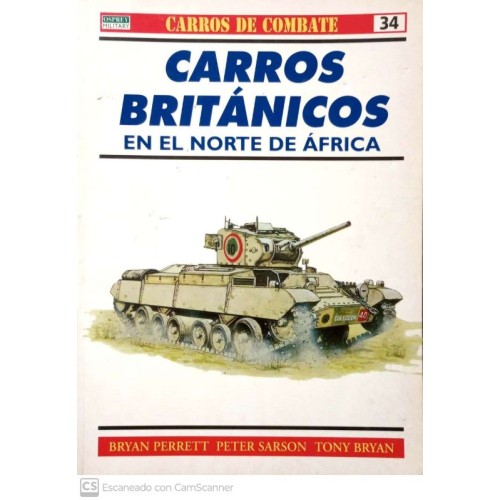 34.- CARROS BRITÁNICOS EN EL NORTE DE ÁFRICA.