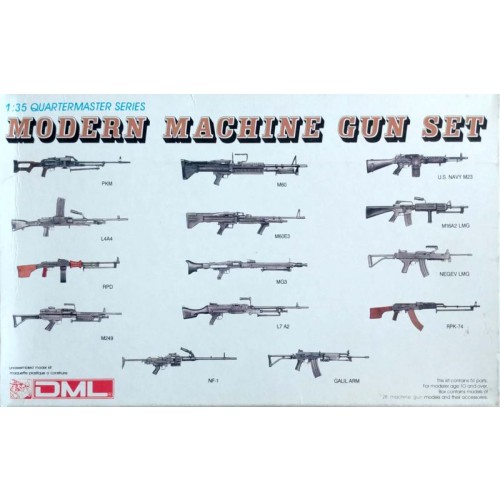 MODERN MACHINE GUN SET