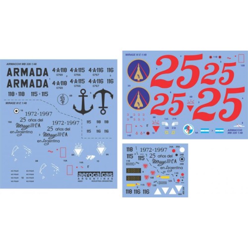 Mirage III E 25 aniv *** Aeromacchi MB 339 (48001)