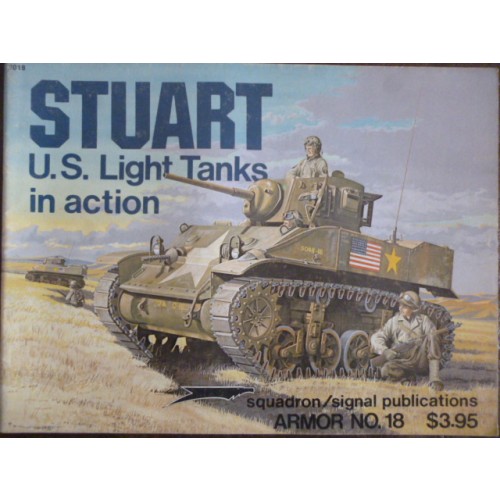 STUART U.S.LIGHT TANKS IN ACTION