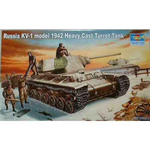 RUSSIAN KV-1 MODEL 1942 HEAVY CAST TURRET TANK