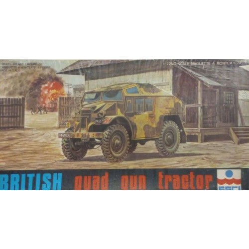 British quad gun tractor