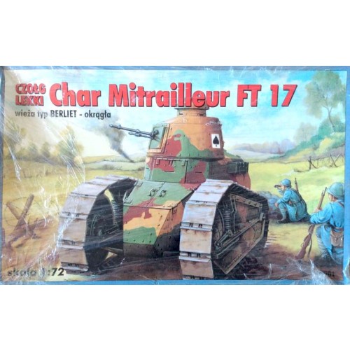 CHAR MITRAILLEUR FT 17