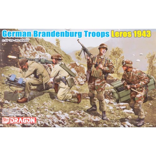 GERMAN BRANDENBURG TROOPS - LEROS 1943