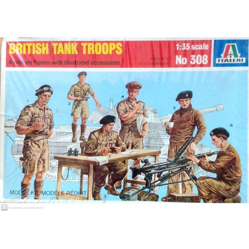 BRITISH TANK TROOPS