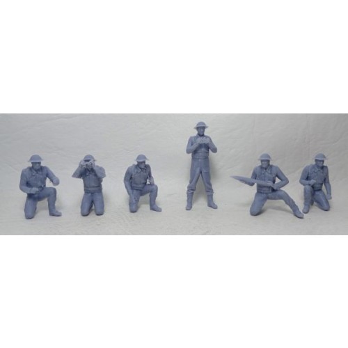 WWII - Artilleros ingleses x 6