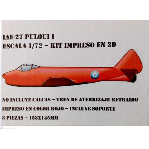 IAe-27 PULQUI 1 - 3D