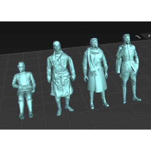 Pilotos Primera Guerra Mundial - Set 1 - 1/48