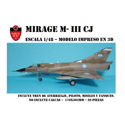 MIRAGE III CJ - 1/48 - 3D