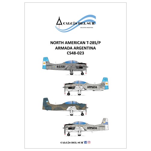 NORTH AMERICAN T-28 S/P - ARMADA ARGENTINA