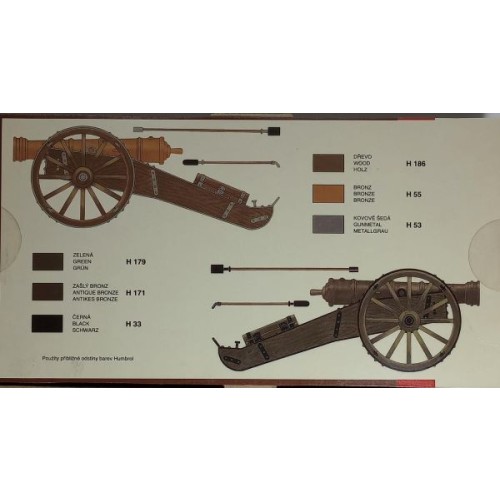 CAÑON NAPOLEÓNICO 1/18 SEMIARMADO