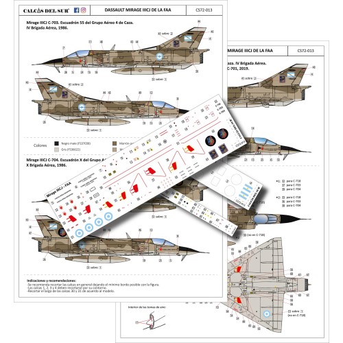 DASSAULT MIRAGE IIICJ DE LA FAA