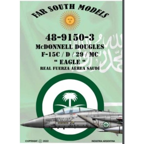 MC DONNELL DOUGLAS F-15C / D / MC "EAGLE" - REAL FUERZA AÉREA SAUDÍ