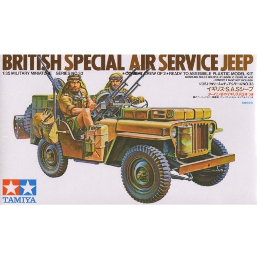 BRITISH SPECIAL AIR SERVICE JEEP