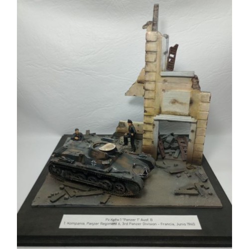 DIORAMA PANZER I - FRANCIA - JUNIO 1940