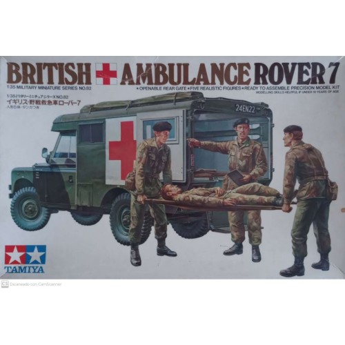 BRITISH AMBULANCE ROVER 7