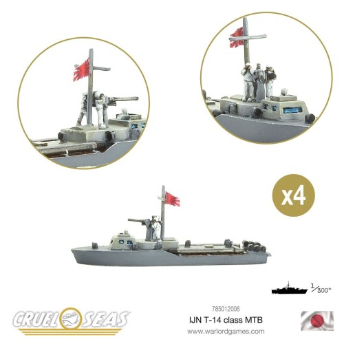 Cruel Seas Japanese T-14 Class MTB