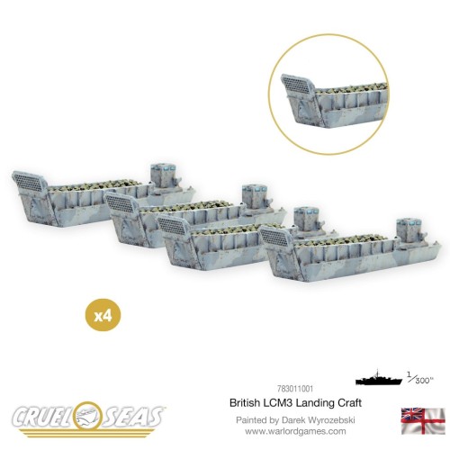 Cruel Seas British LCM3 Landing Craft