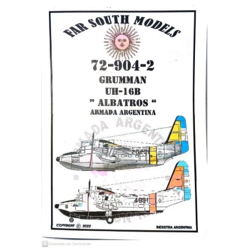 GRUMMAN HU-16B ALBATROS ARMADA ARGENTINA