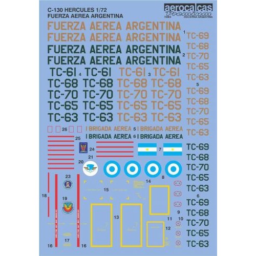 C-130 HERCULES FUERZA AEREA ARGENTINA (72003)