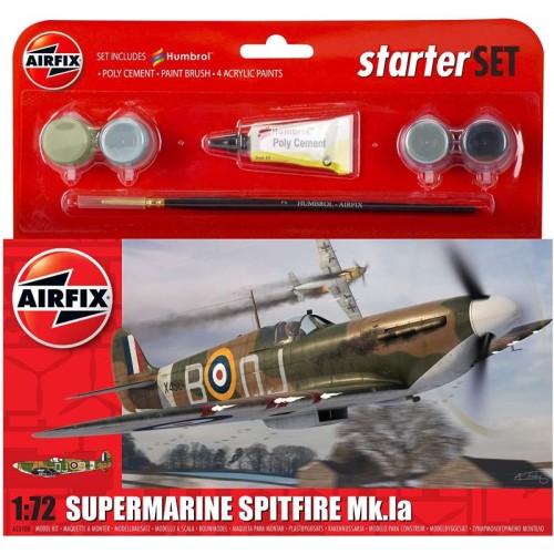 SUPERMARINE SPITFIRE MK.Ia - STARTER SET