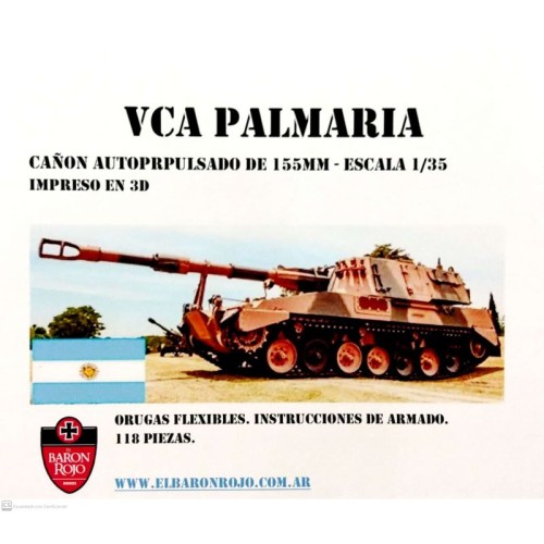 VCA PALMARIA - CAÑÓN AUTOPROPULSADO DE 155mm