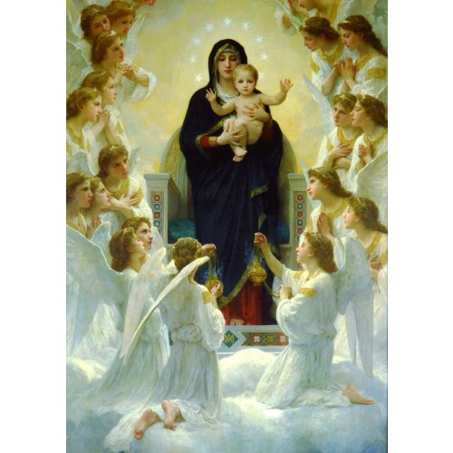 William Bouguereau: The Virgin With Angels