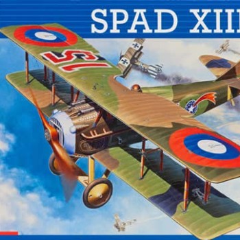 WWI FIGHTER AIRCRAFT SPAD XIII 1/28