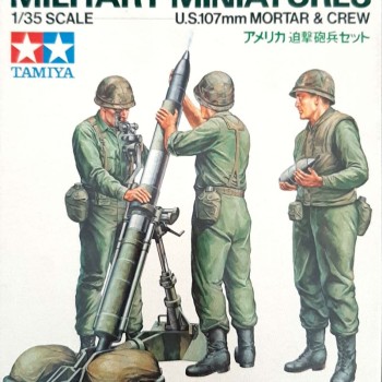 US 107 mm Mortar & Crew