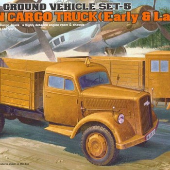 GERMAN CARGO TRUCK (EARLY & LATE)