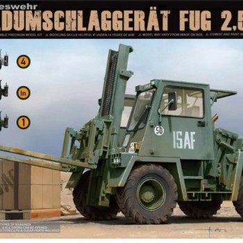 BUNDESWEHR FELDUMSCHLAGGERÄT FUG 2,5T