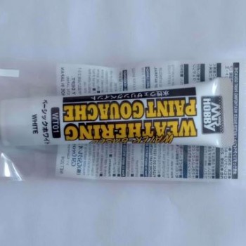 WATER BASED WEATHERING PAINT GOUACHE - BLANCO - PINTURA PARA WEATHERING A BASE DE AGUA