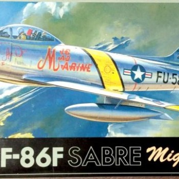 NORTH AMERICAN F-86F SABRE MIG KILLER