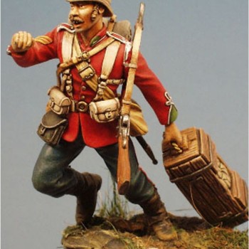 SARGENTO BRITÁNICO 24º REGIMIENTO - 1879