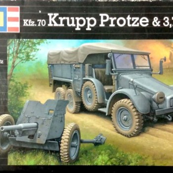 KFZ,70 KRUPP PROTZE & 3,7cm PAK