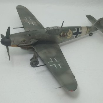 MESSERCHMITT BF-109 G / 9 BLANCO -  1/48