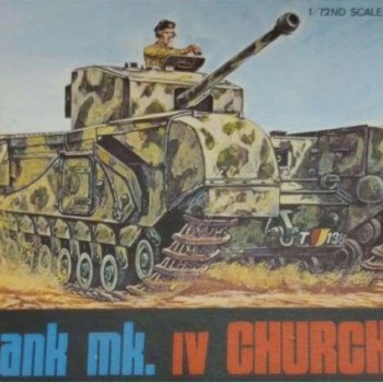 British tank Mk.IV Churchill