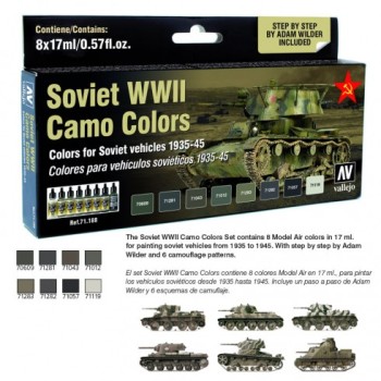 SOVIET WWII CAMO COLORS