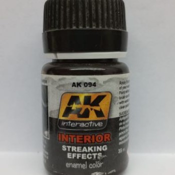 INTERIOR STREAKING EFFECTS - ENAMEL COLOR