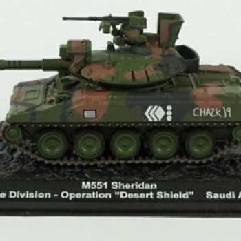M551 SHERIDAN - 82nd Airborne Division - Operation "Desert Shield" - SAUDI ARABIA - 1990