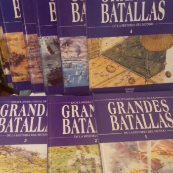 ENCICLOPEDIA VISUAL DE LAS GRANDES BATALLAS DE LA HISTORIA DEL MUNDO - 15 TOMOS
